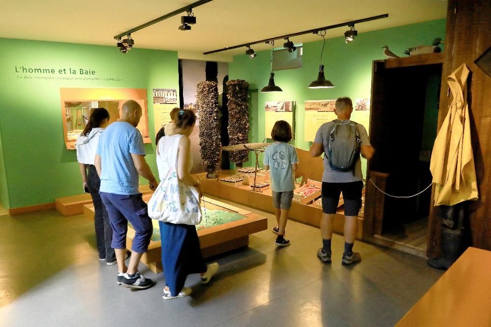 Salle des activités humaines à l'écomusée de la Baie du Mont Saint-Michel