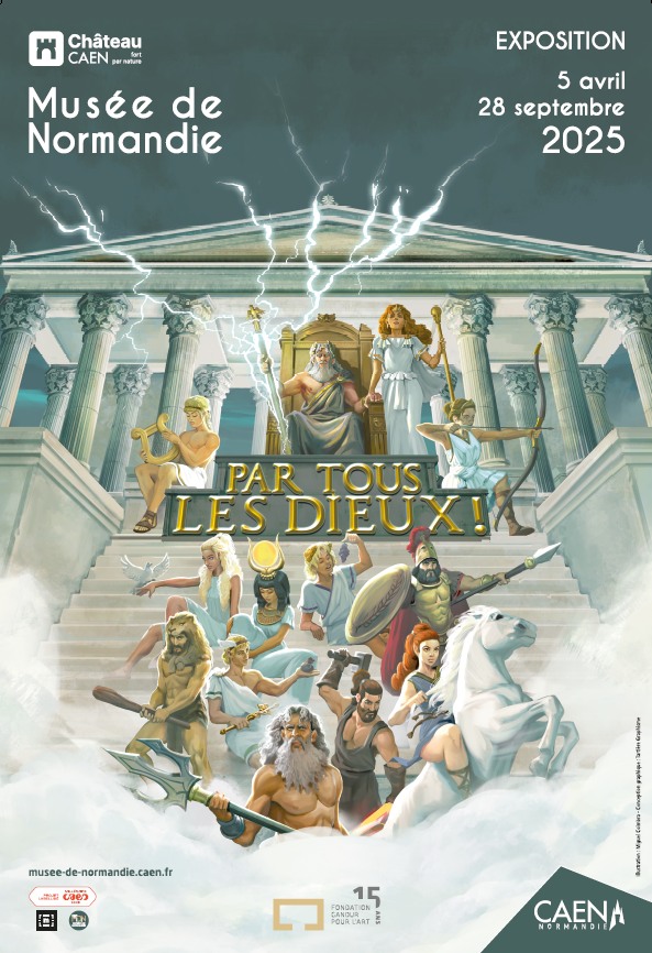 Affiche de l'exposition "Par tous les dieux ! "