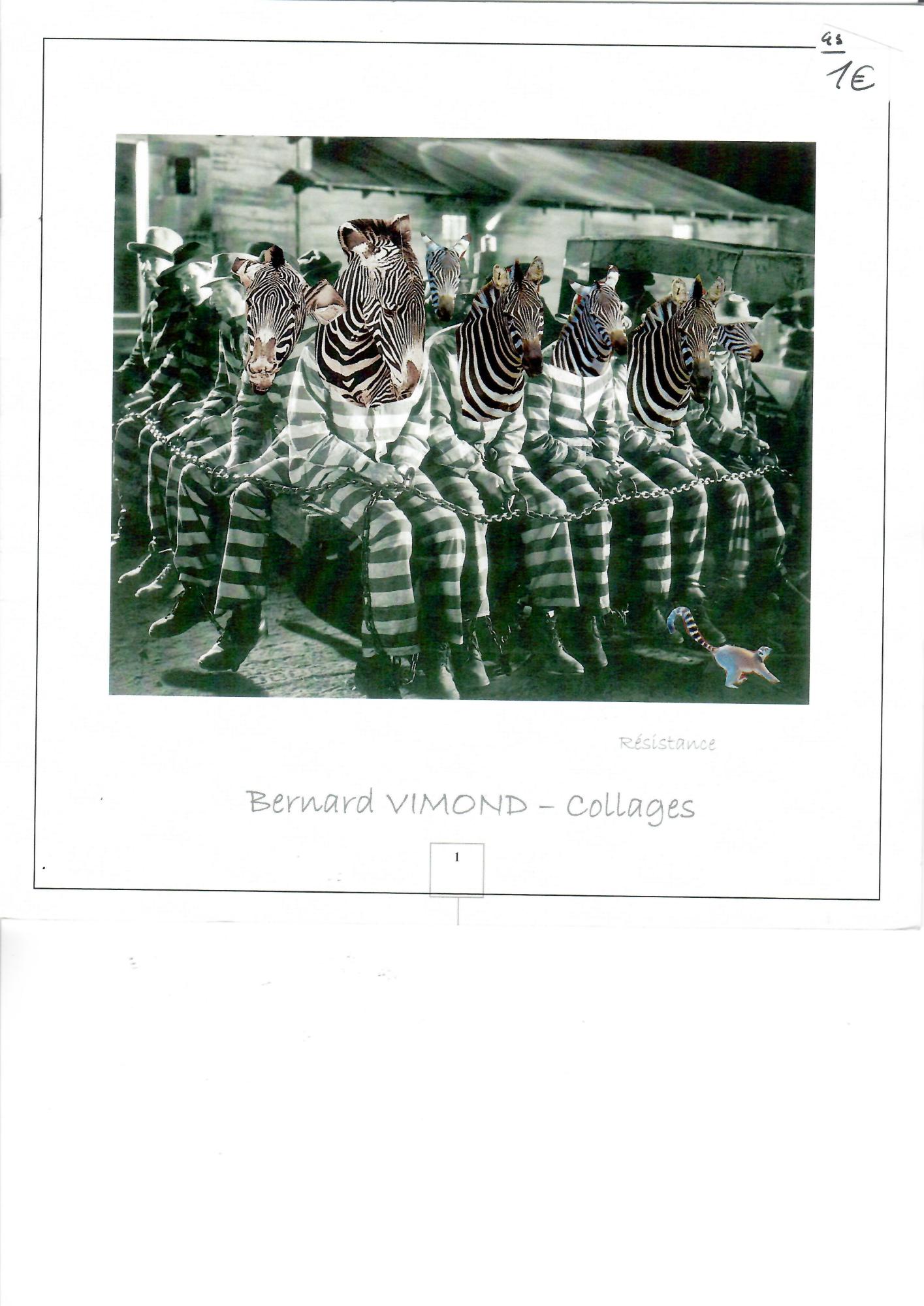 Bernard VIMOND - Collages
