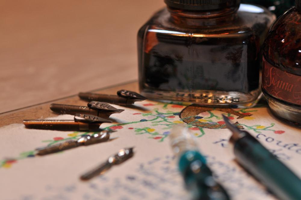 Initiation à la calligraphie : Souvenirs calligraphiés