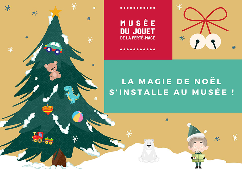 La magie de Noël s'installe au Musée du jouet !