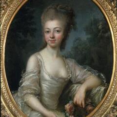 Portrait de jeune femme inconnue - Louise-Elisabeth VIGÉE-LEBRUN