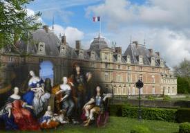 Arrivée du tableau Louis XIV et sa famille